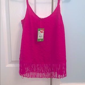 Lilly Pulitzer XXS Naeem tank Berry Sangria